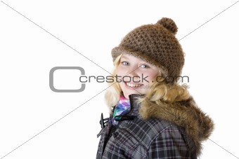 Young girl with cap