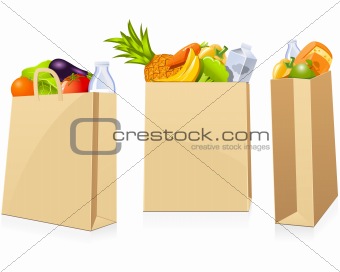 Grocery shopping bags