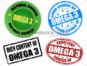 Omega 3 stamps