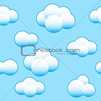 Abstract light blue sky background
