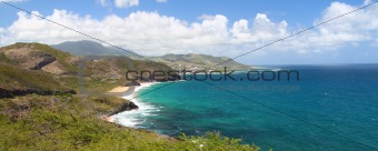 Coastline of Saint Kitts