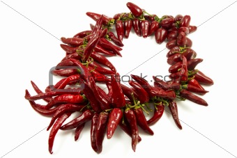 wreath of peppers