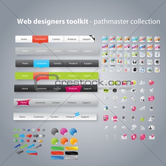 Huge collection of web graphics