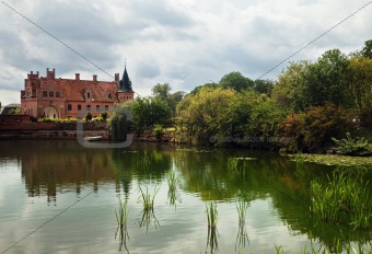 Castle and pond