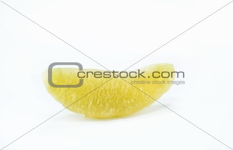 pomelo citrus isolated on white