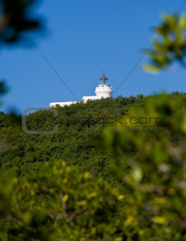 Old lighthouse at Cape San Juan