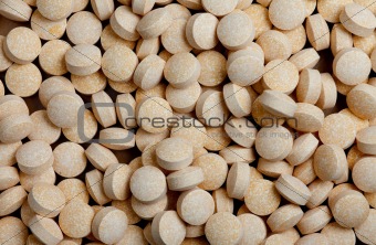 vitamin pills background