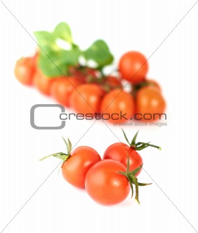 Three tomatoes-cherry