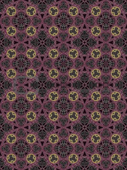 Abstract eastern vector pattern