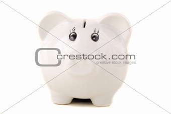 Small porcelain pig