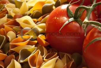 Pasta and Tomato