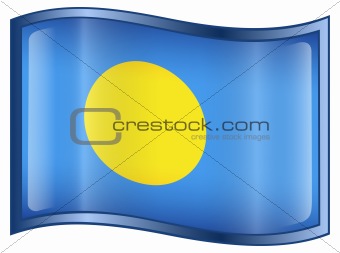 Palau Flag icon.
