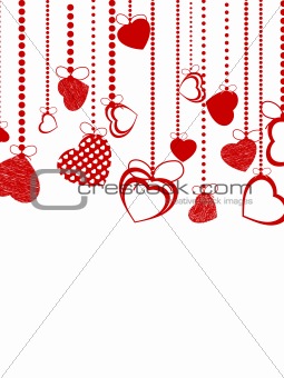 Valentines Day Background. EPS 8
