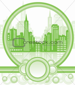 green city background