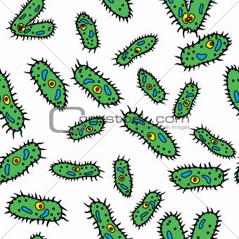 Seamless texture from ciliates