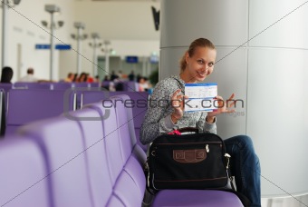 Waiting for a flight