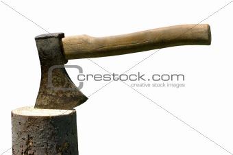 axe in a stump