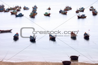 Fishing boats, Vietnam