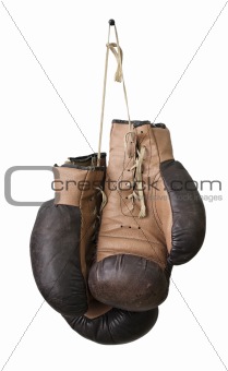 Old boxing gloves