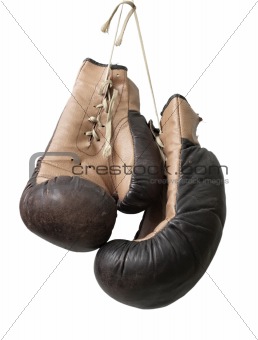 Old boxing gloves