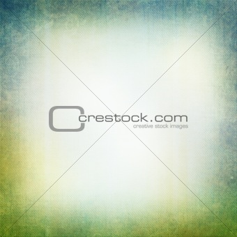 Grunge background in green and blue 