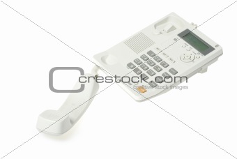 white phone 