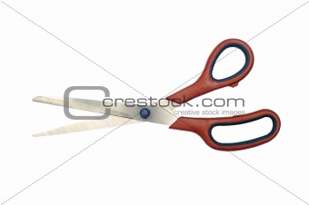 scissors isolated on the white background