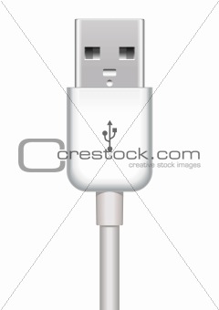 vector usb plug