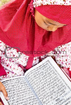Child Reading Koran
