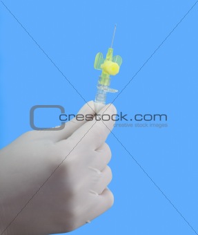 Intravenous puncture needle