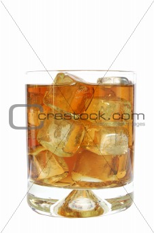 whisky or cola drink