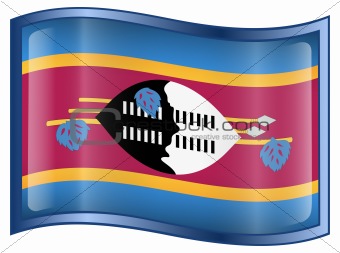Swaziland Flag icon.