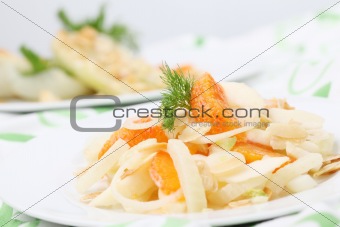 Fennel salad with oranges