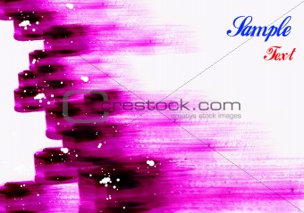 Abstract watercolor painted background 
