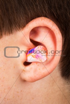 color earplug