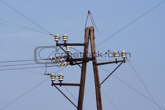 old power pole