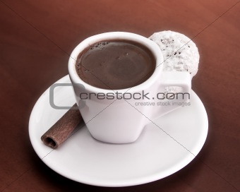  Turkish coffee and biscuits