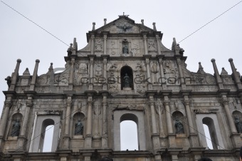 Ruins of St Paul's Cathedral