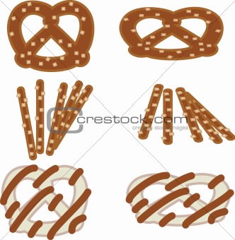 Hard pretzels set 1
