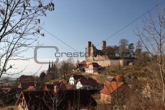 Castle Hanstein in Thuringia, Germany