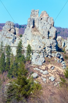 Urych Rocks view