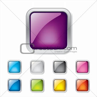 Colored 3d Buttons