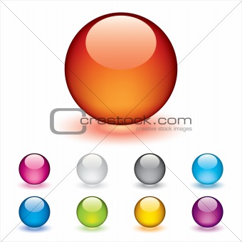 Colored 3d Buttons
