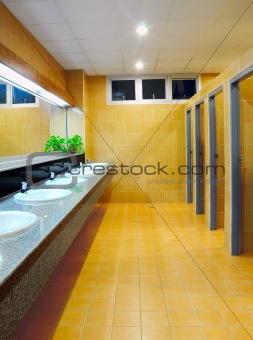 Bathroom in the office