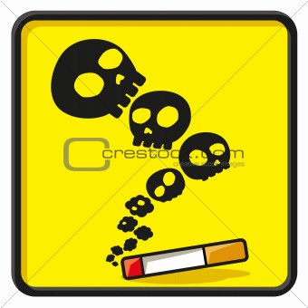 no smoking funny icon