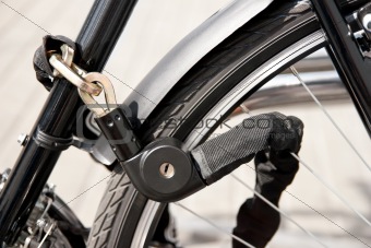 locked bike