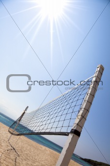 Beach Volleyball and sunlight