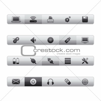 Interface Icons - Internet Gray