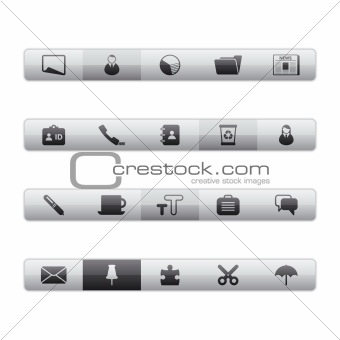 Interface Icons - Office Gray
