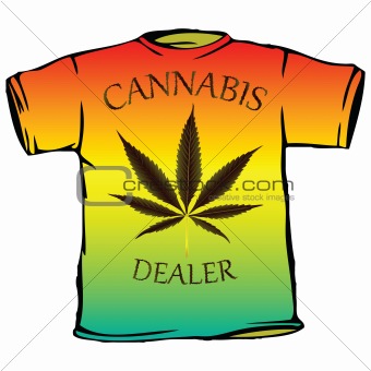 cannabis dealer tshirt
